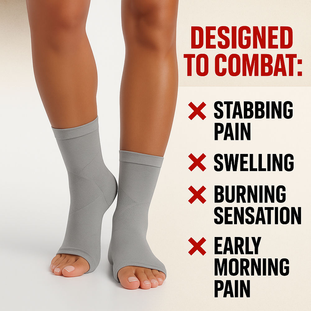 Bamboo Ankle Compression Sleeve